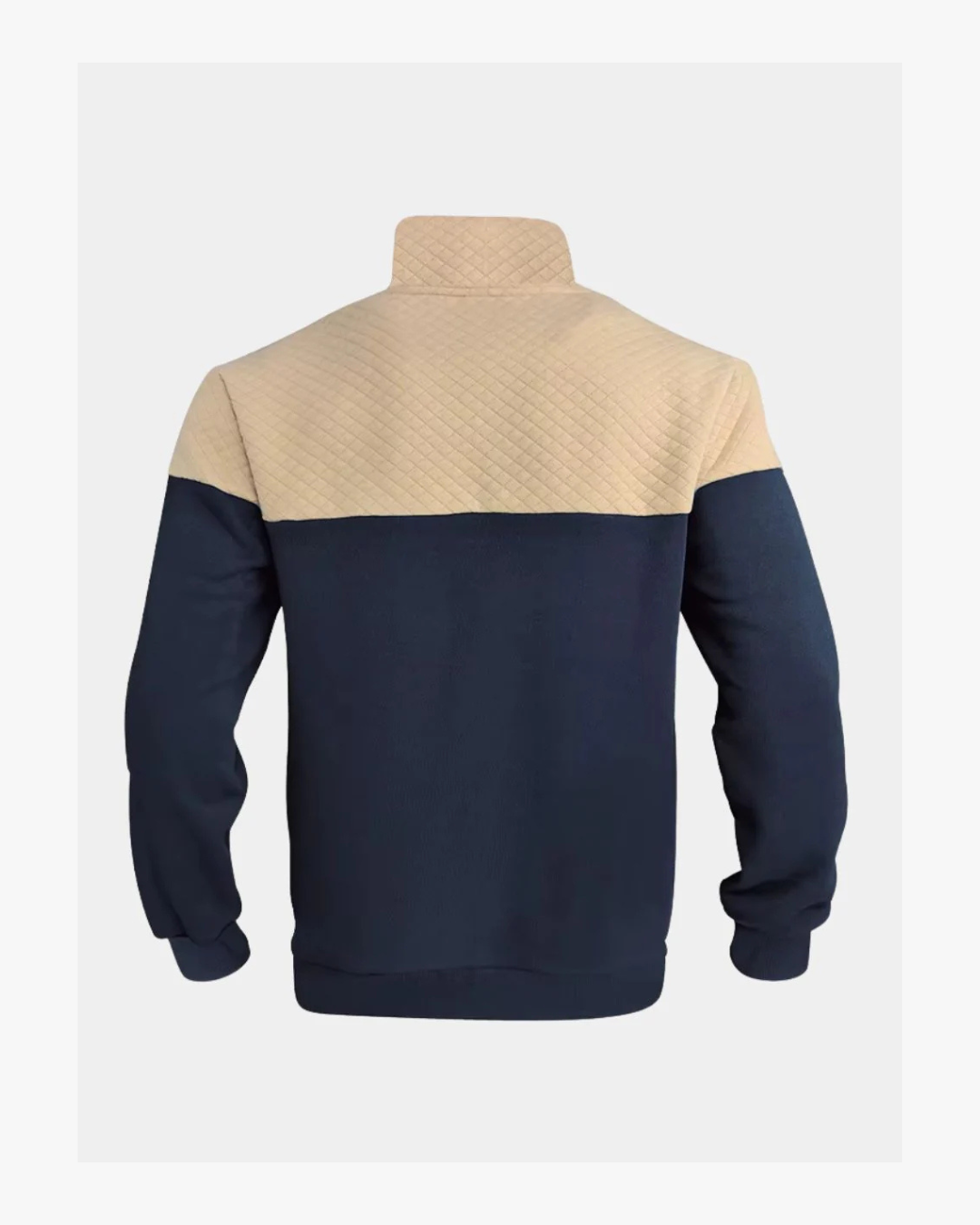 Ryan Two-Tone Cotton Sweater