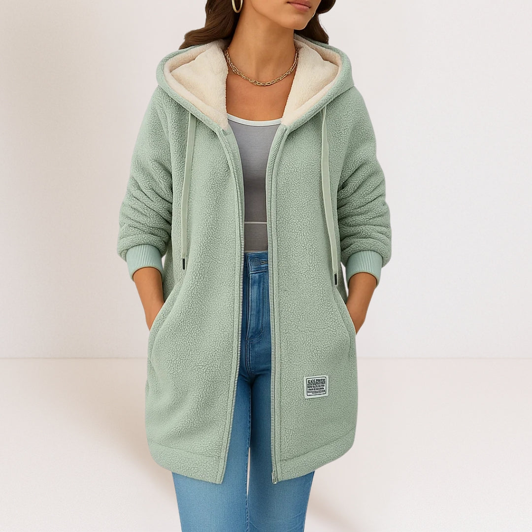 Cosy Hooded Zip Jacket