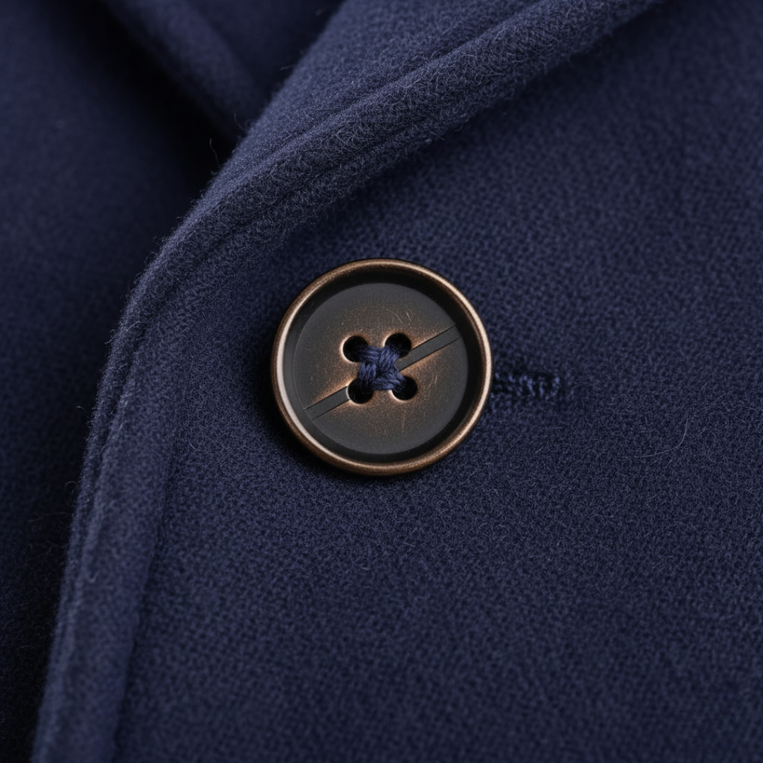 Men's Double-Breasted Winter Wool Coat