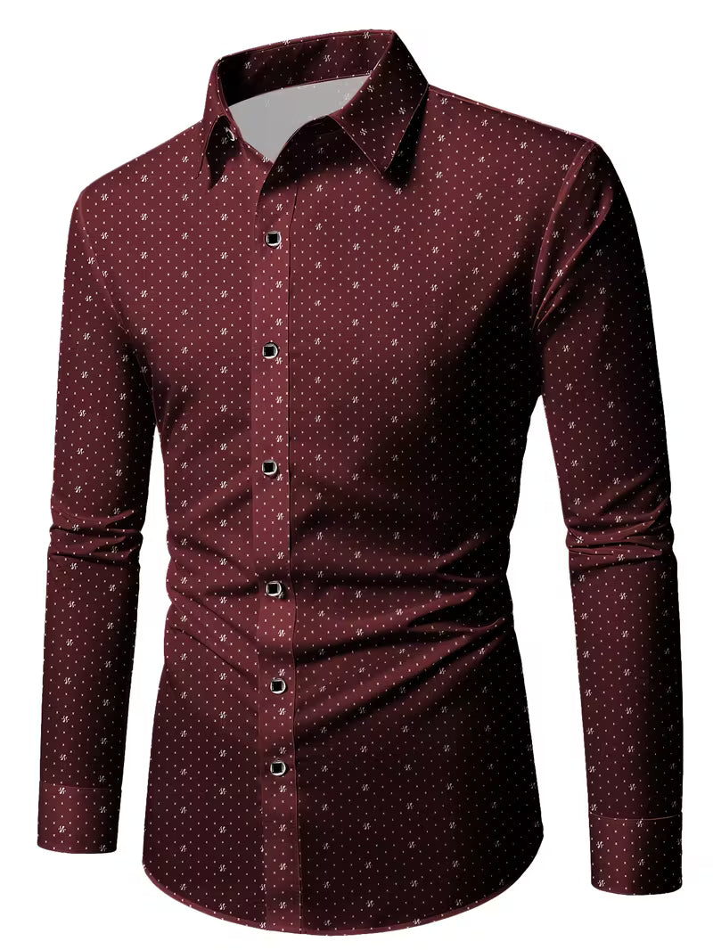 Long Sleeve Shirt With Button Front