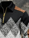 Men's Sweatshirt with Elegant Zip