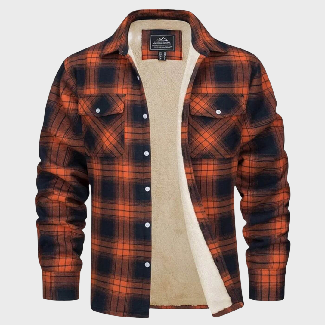 Jacket with Checkered Lining