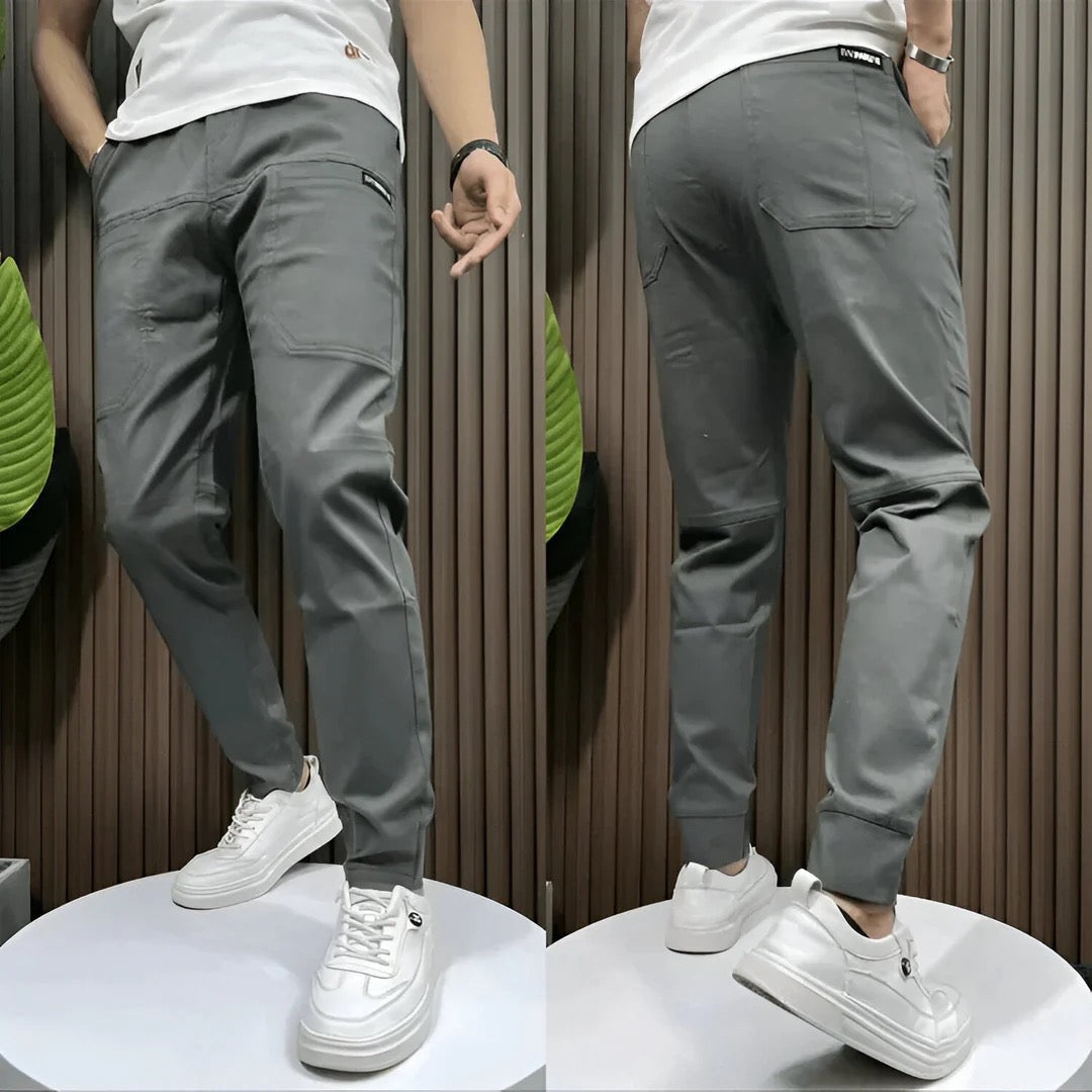 Premium Elastic Cargo Pants