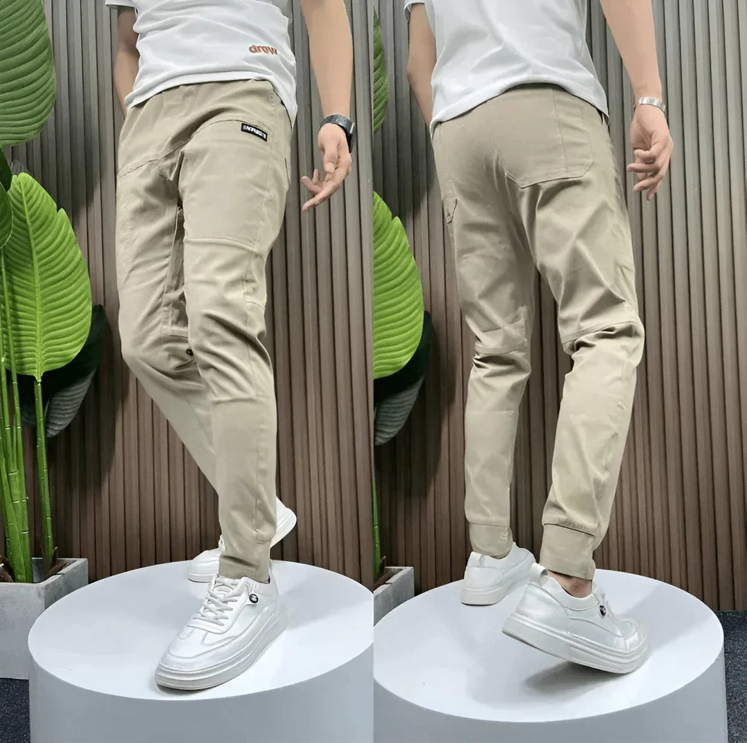 Premium Elastic Cargo Pants