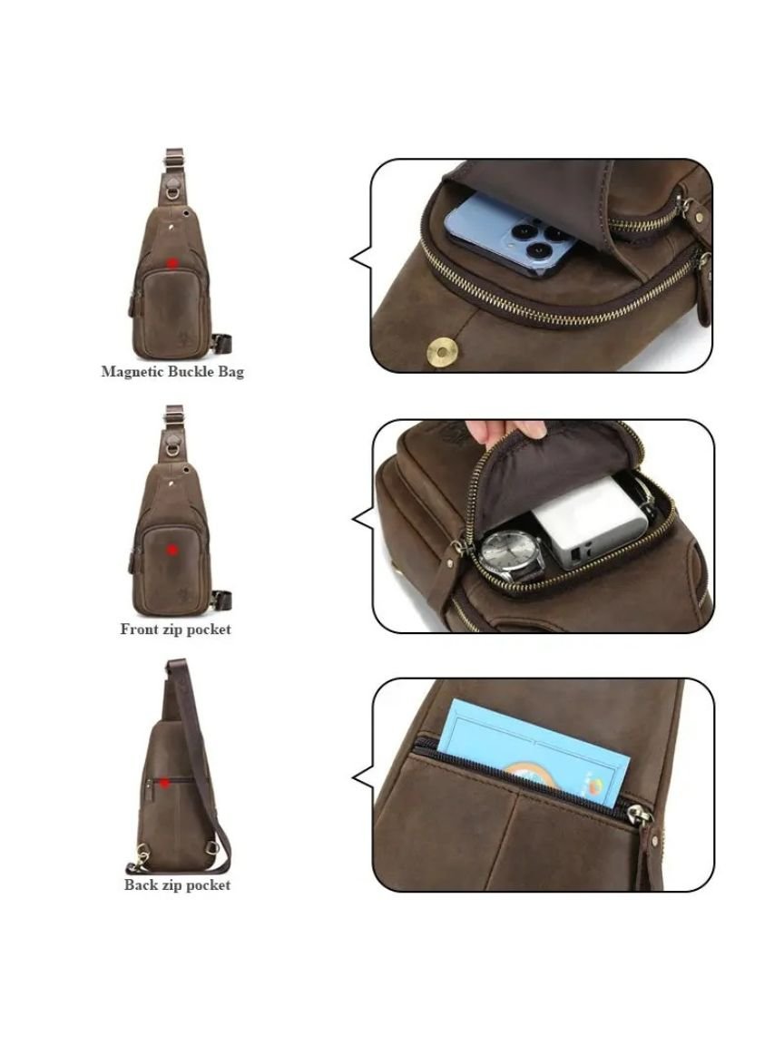 Anders™ | Essential Leather Shoulder Bag