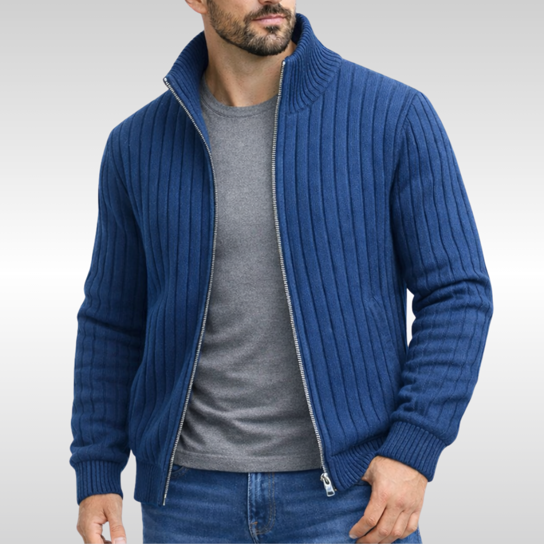 CLASSIC ELEGANT ZIP-UP VEST