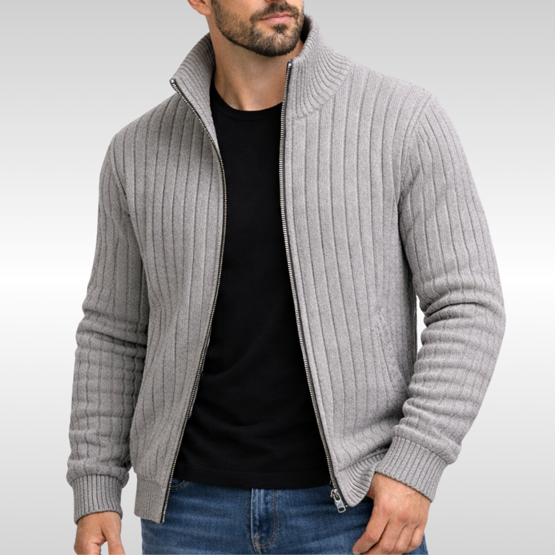 CLASSIC ELEGANT ZIP-UP VEST