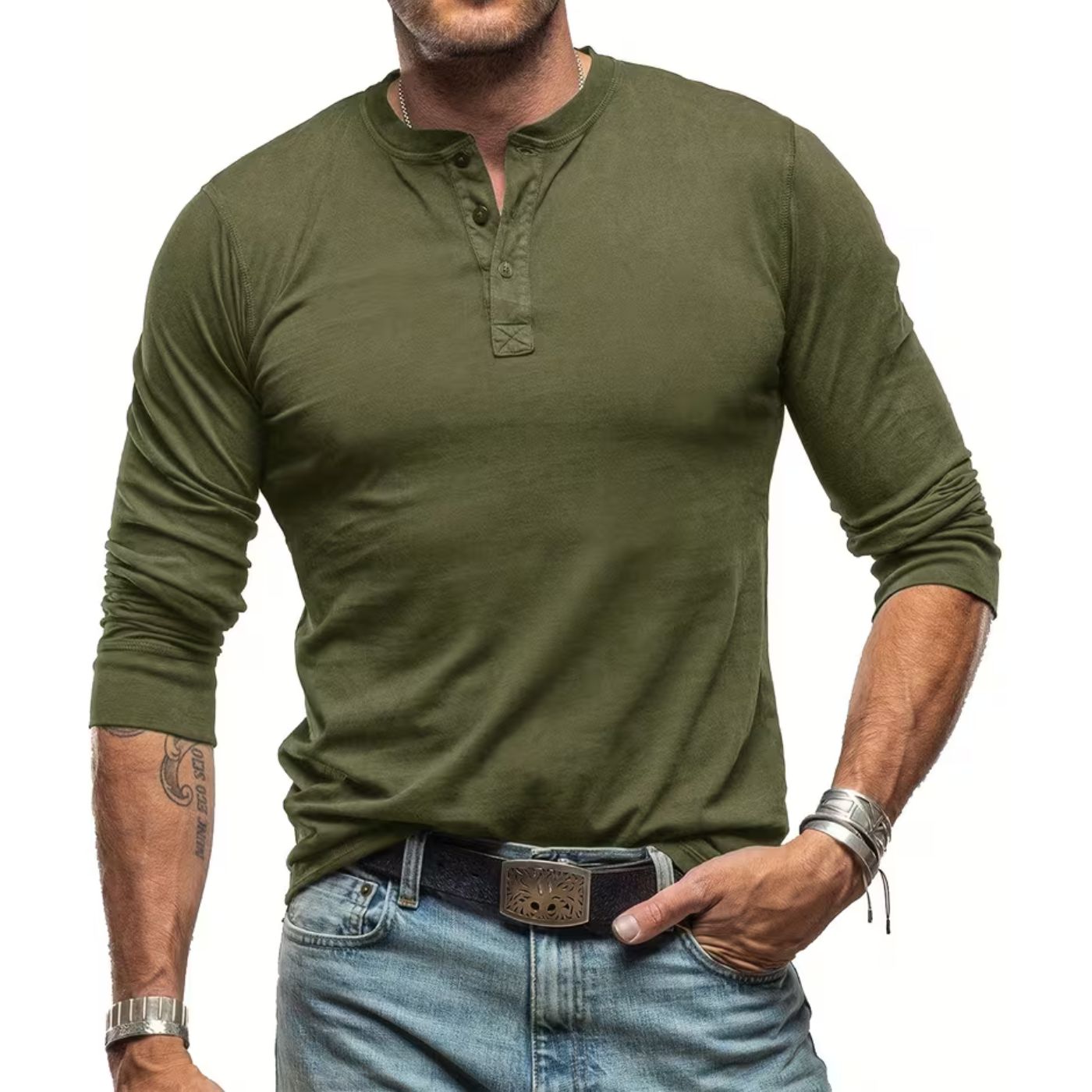 Comfortable long-sleeved shirt