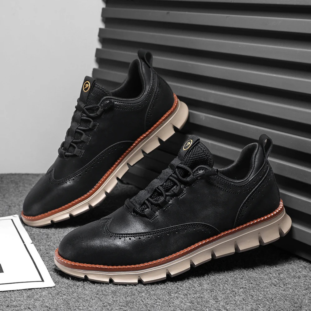 Elegant Italian leather shoes