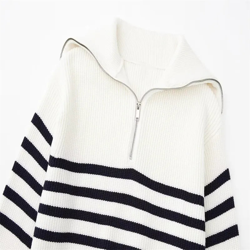 Lenoir™ | Striped Zip Pull