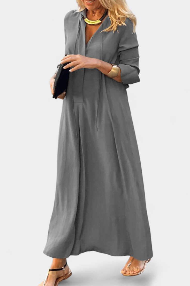 Helene | V-neck Dress