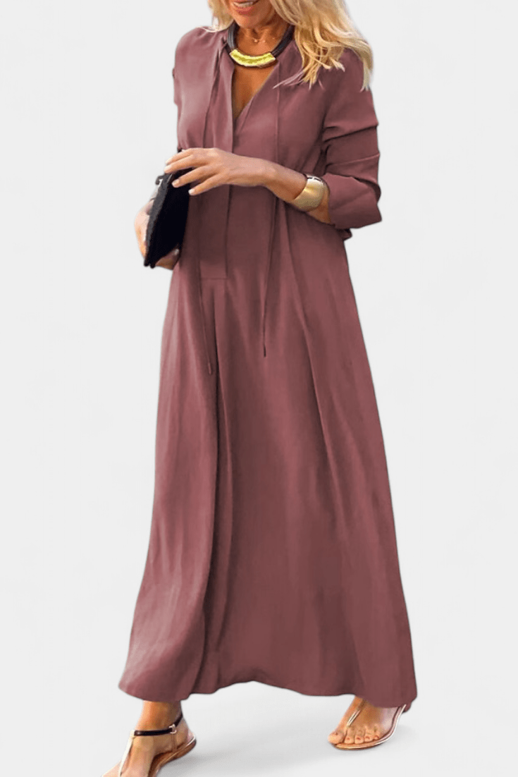 Helene | V-neck Dress