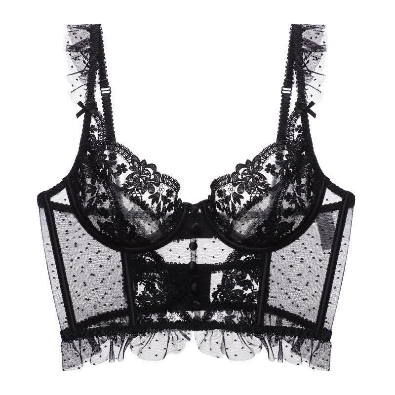 Francesca Lingerie Set – Lace corset with matching bra and panties