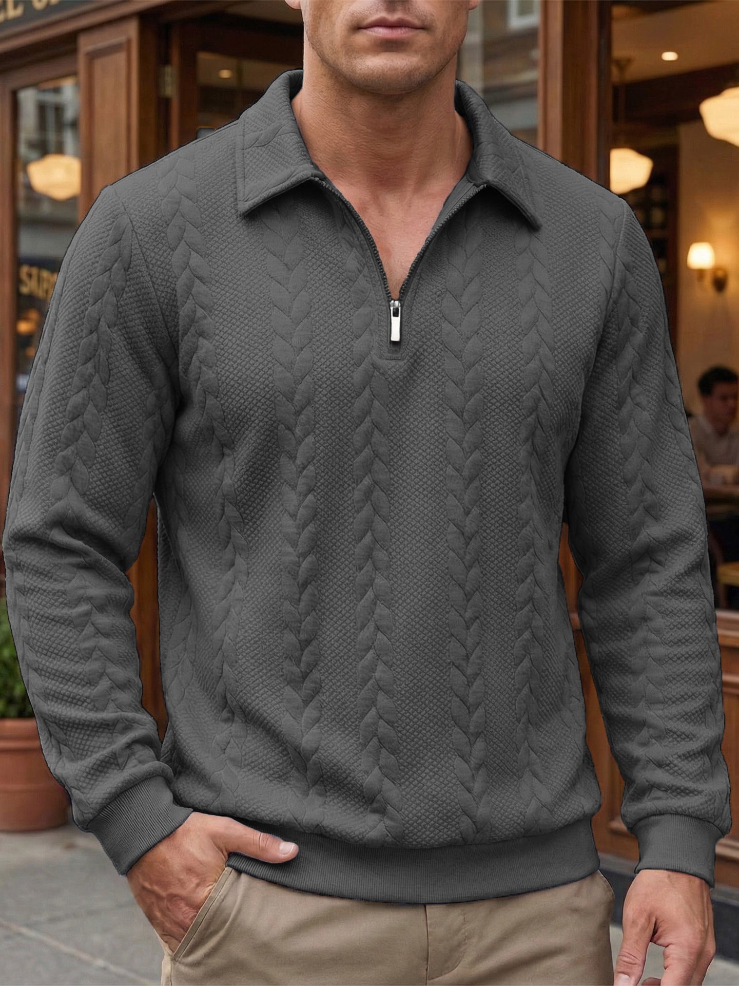 Tank Top Long Sleeve Sweater