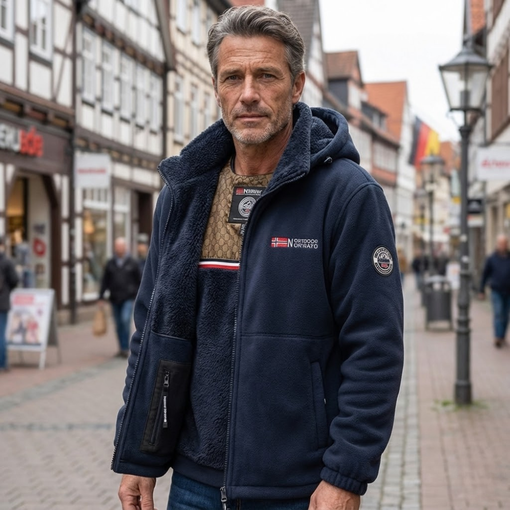 Winter jacket with thermal lining