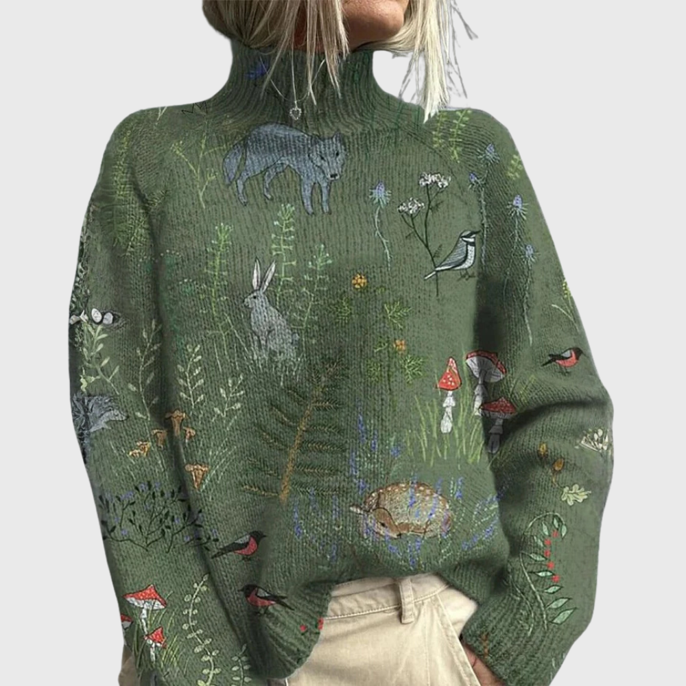 Warm and Elegant Turtleneck Sweater