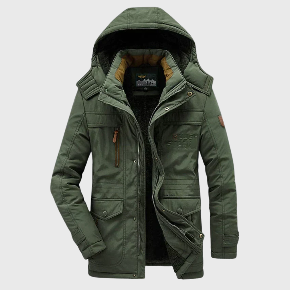 Warm Men's Fleece Winter Jacket