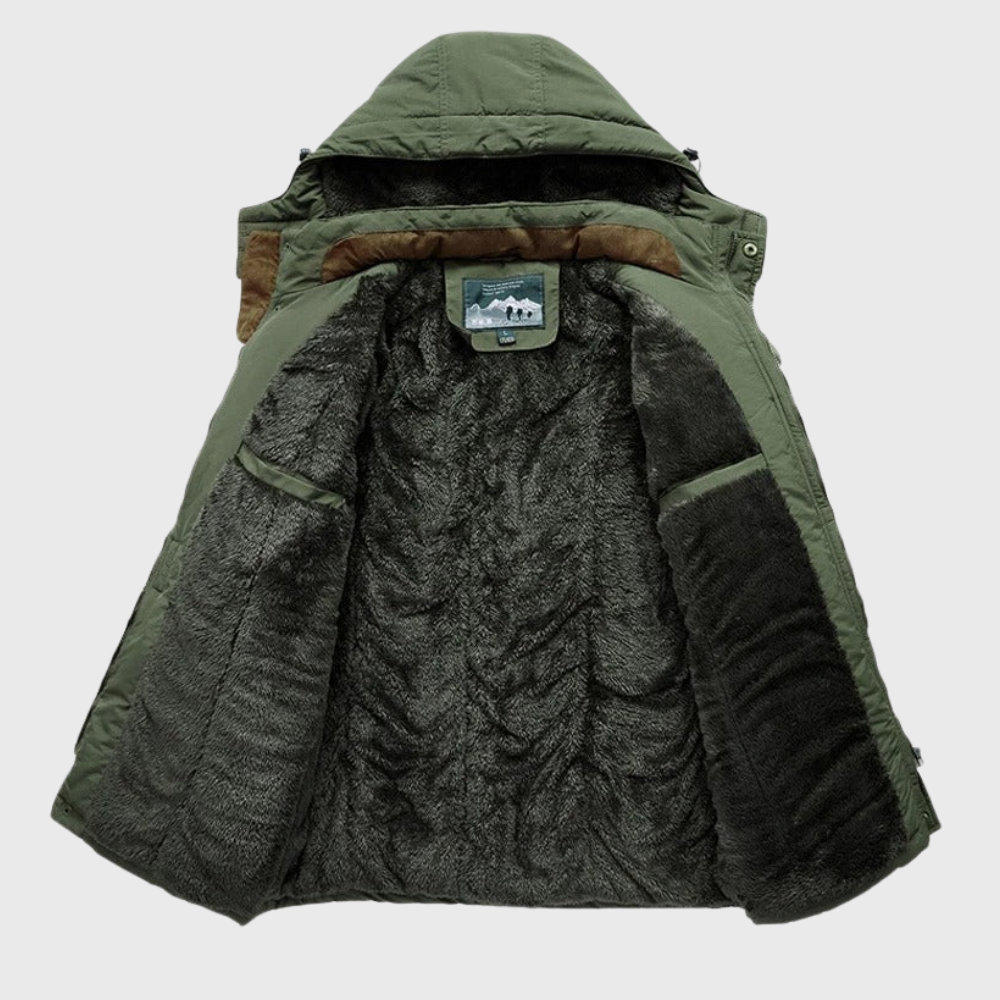 Warm Men's Fleece Winter Jacket