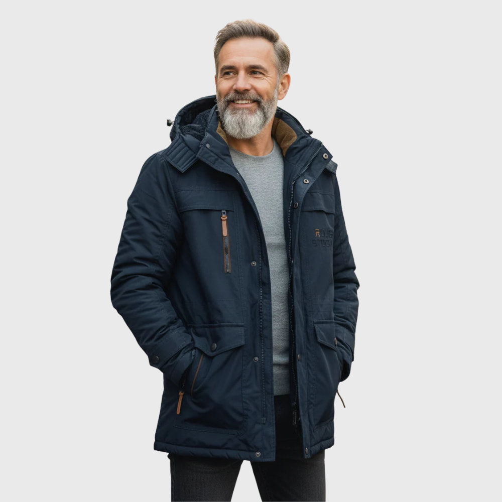 Warm Men's Fleece Winter Jacket