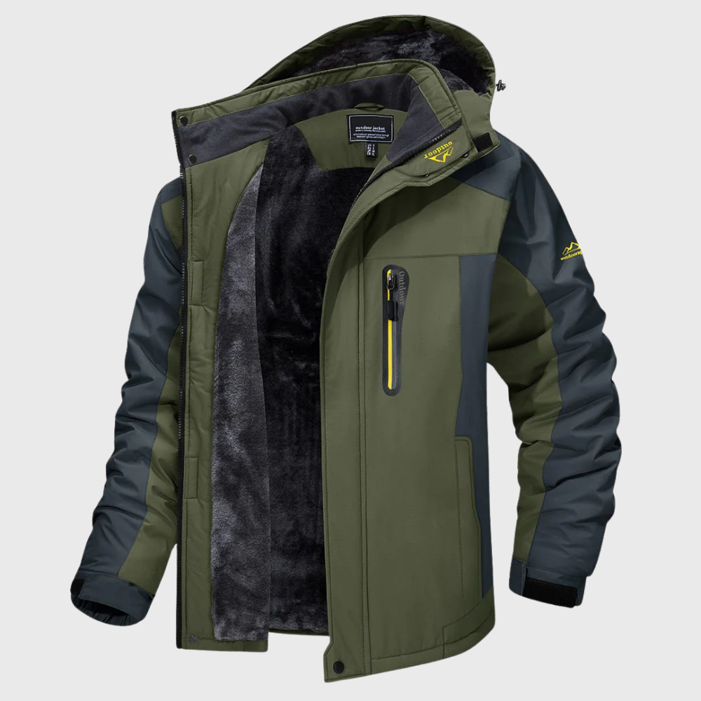 Waterproof jacket for all weather conditions