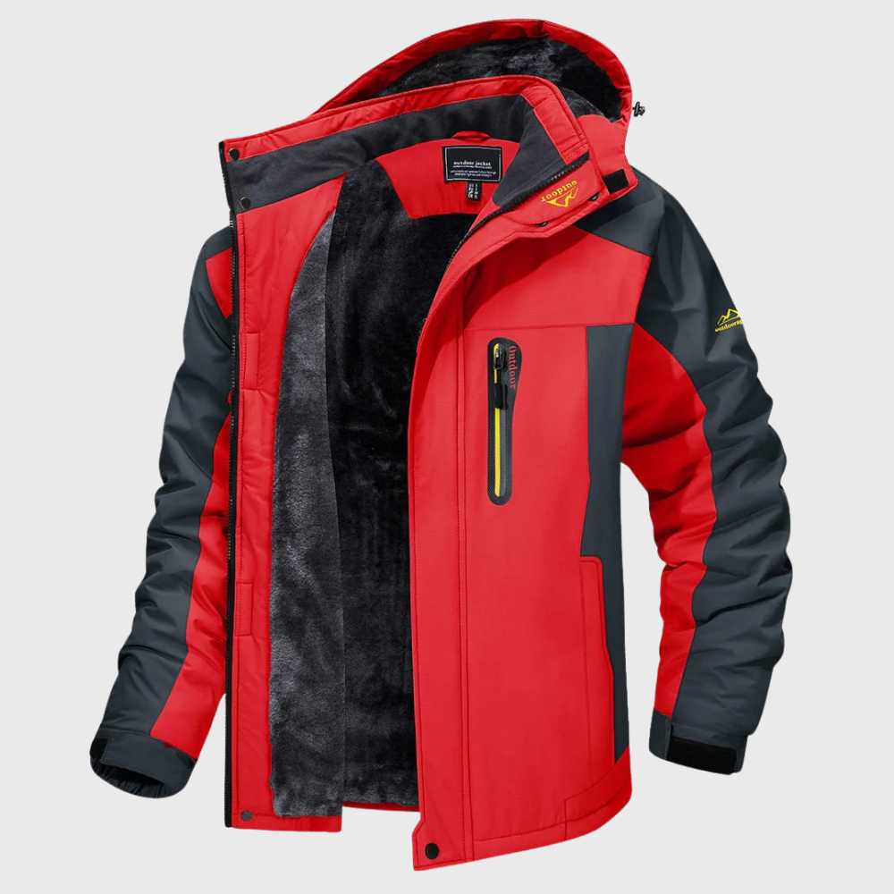 Waterproof jacket for all weather conditions