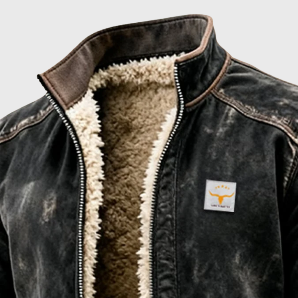 Thermal Leather Jacket