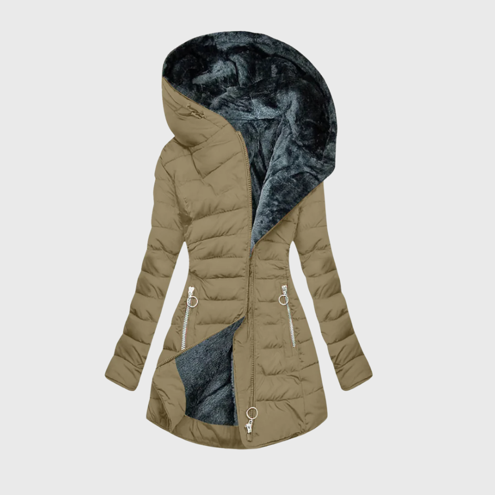 Women's winter puffer jacket