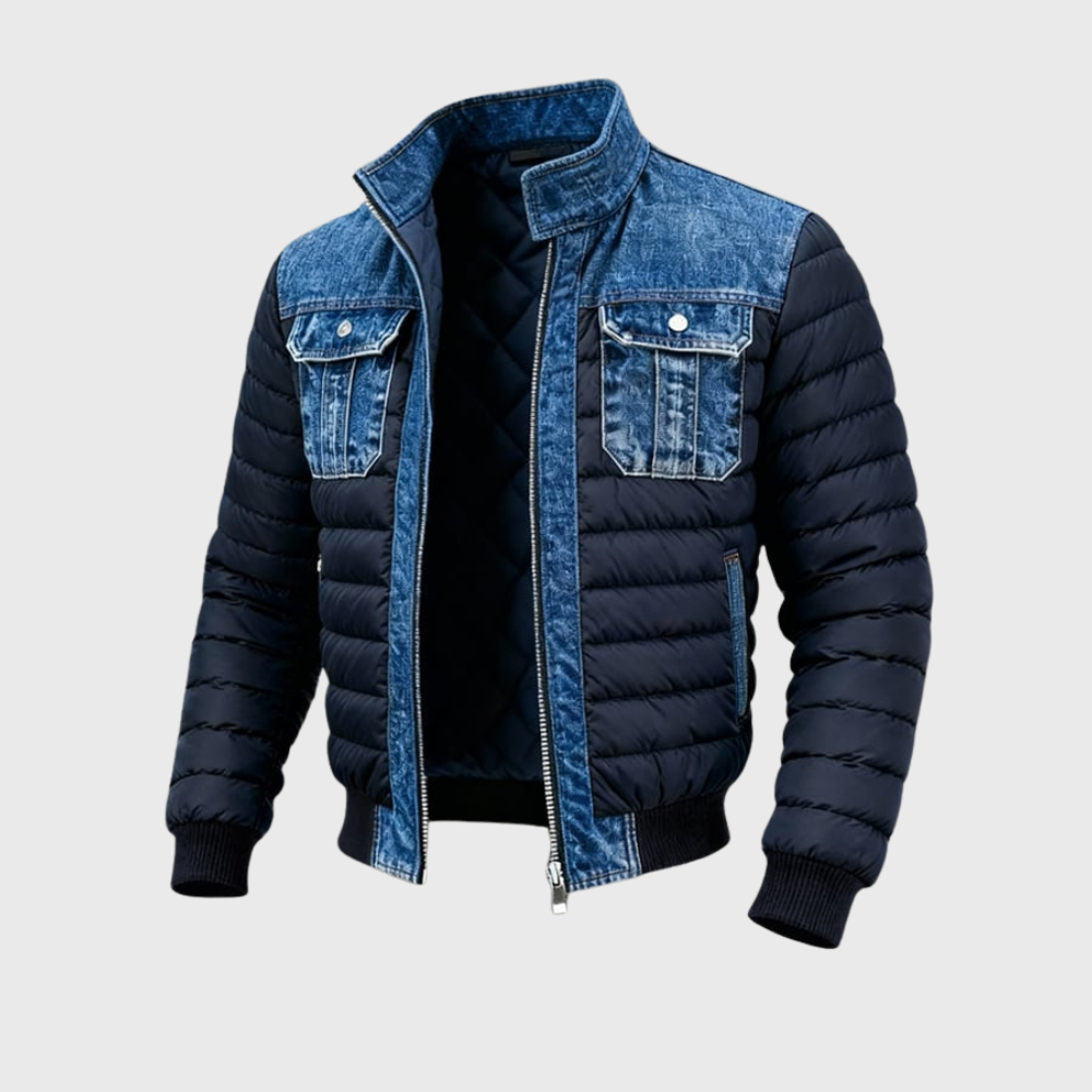Classic double denim jacket