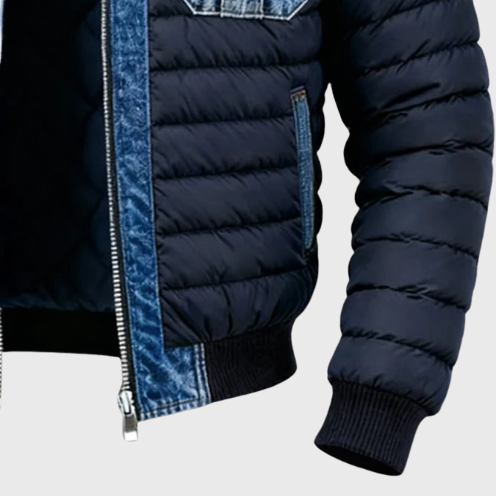 Classic double denim jacket