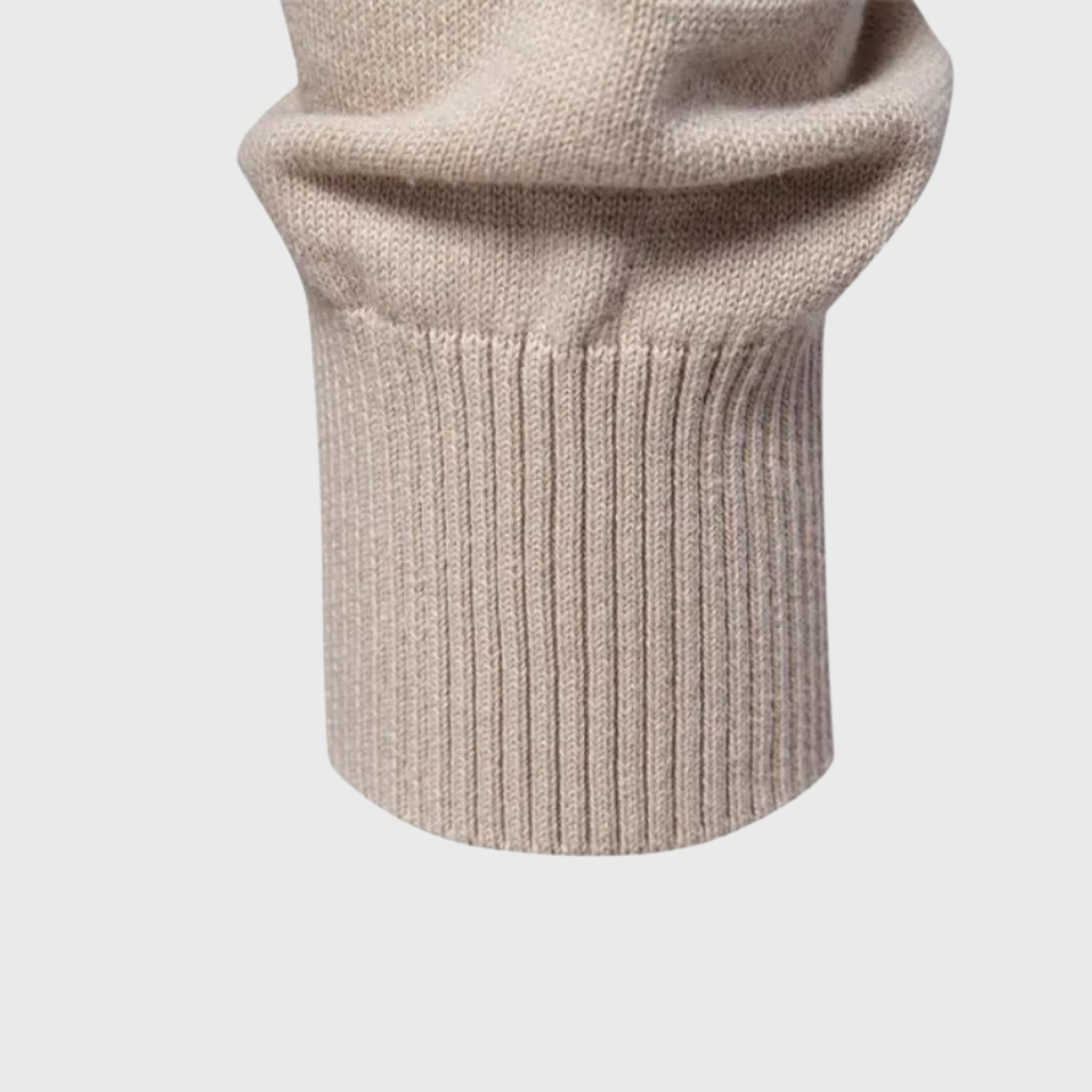 Men's Sweater With Stripe Design