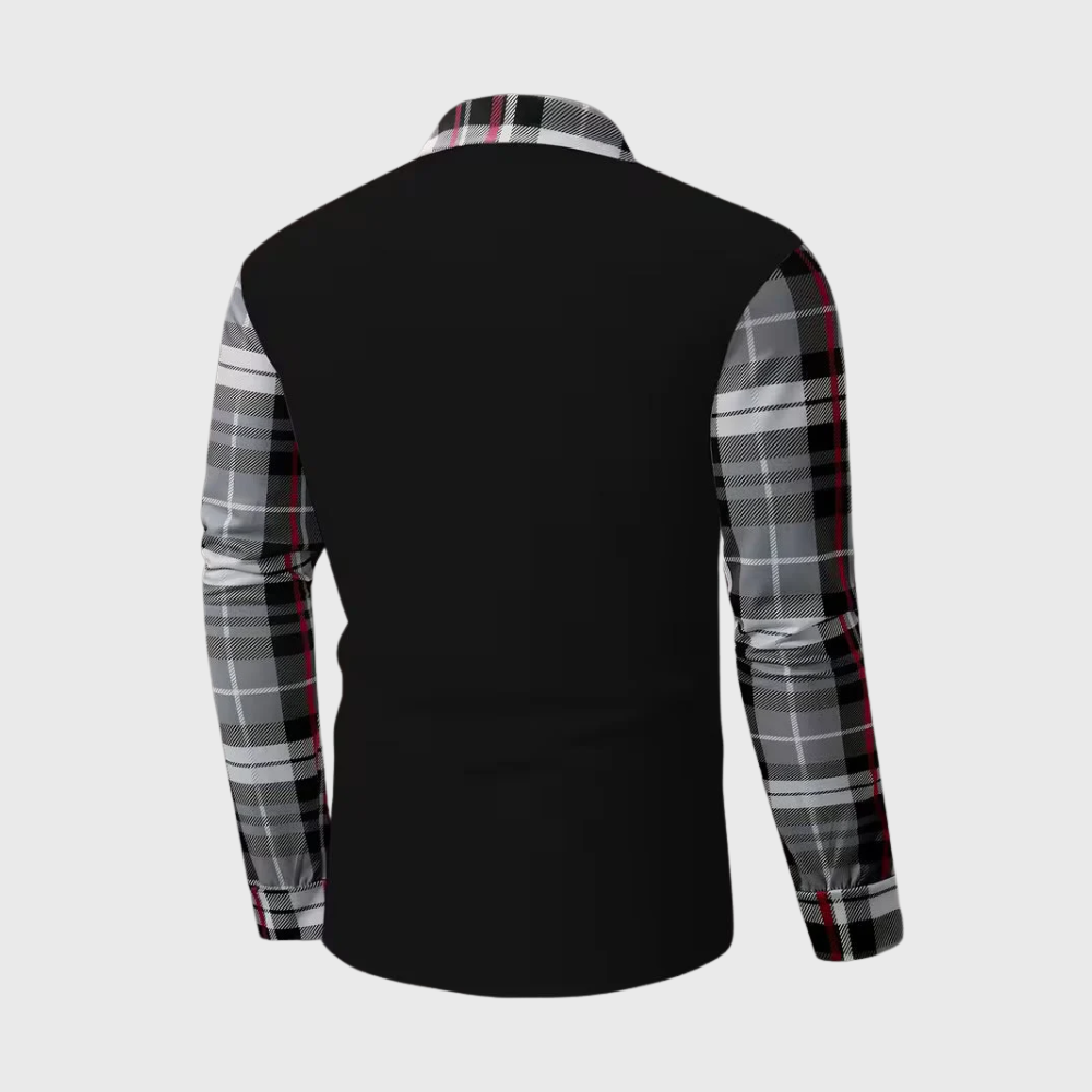 Long Sleeve Shirt with Chest Patch