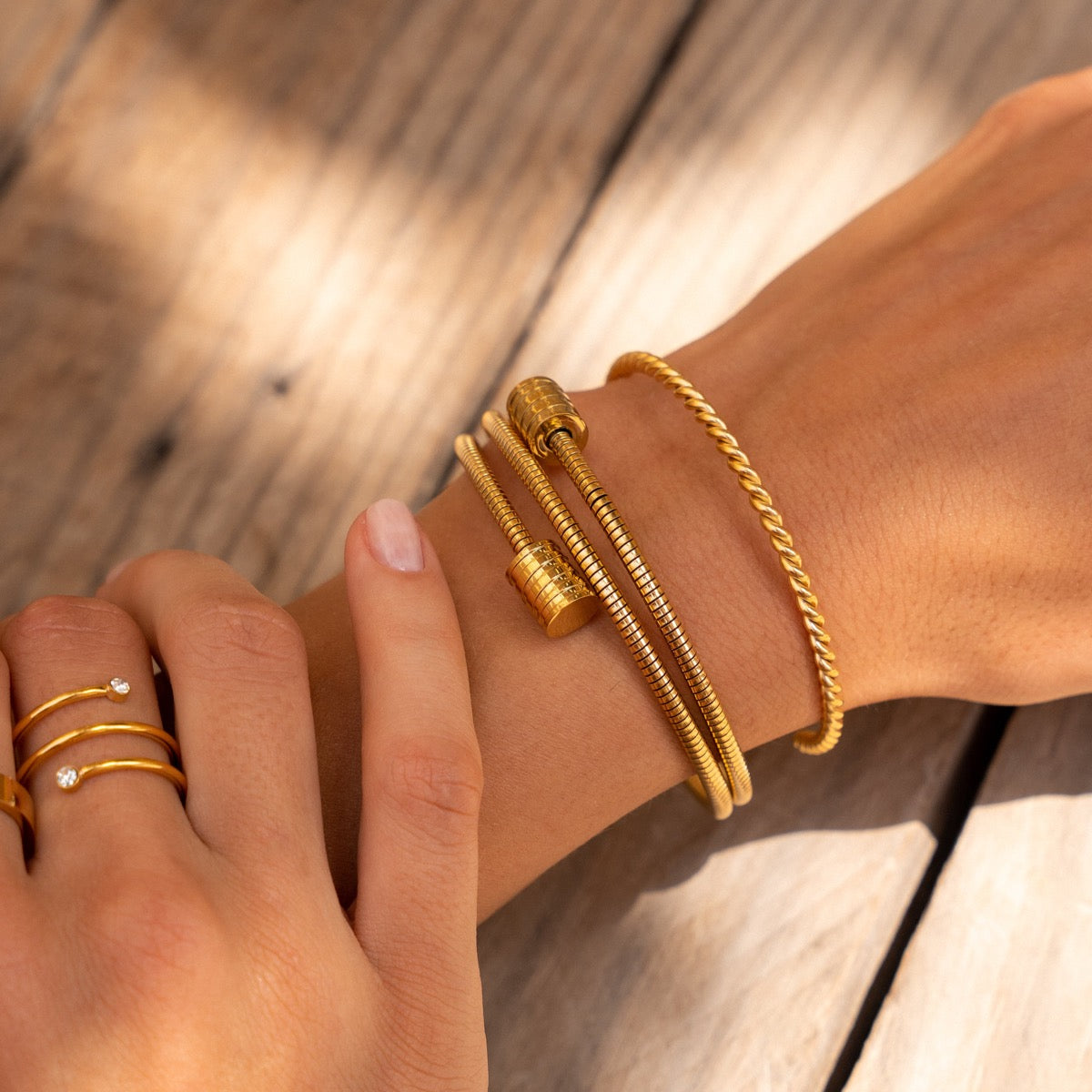 Discrete Elegance Bracelets