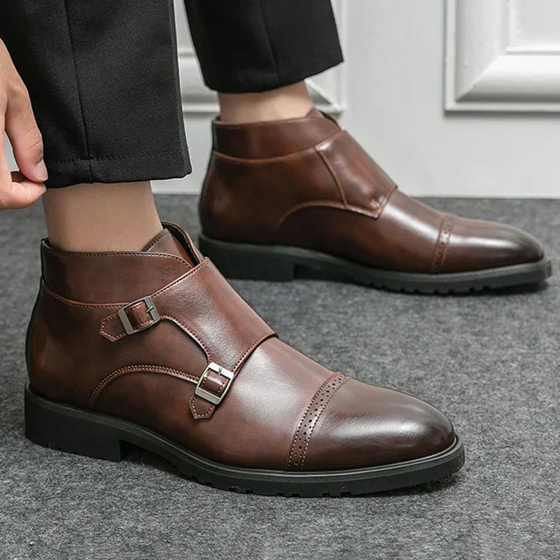 Darell™ | Double Monk Strap Boots