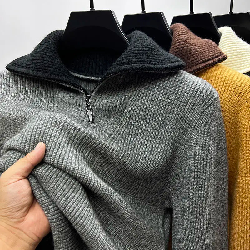 Classic Old Money Wool Sweater