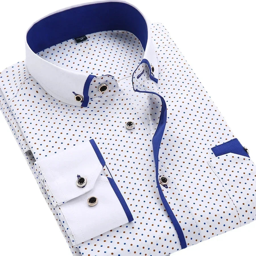 Classic long-sleeved shirt
