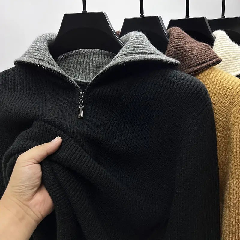 Classic Old Money Wool Sweater