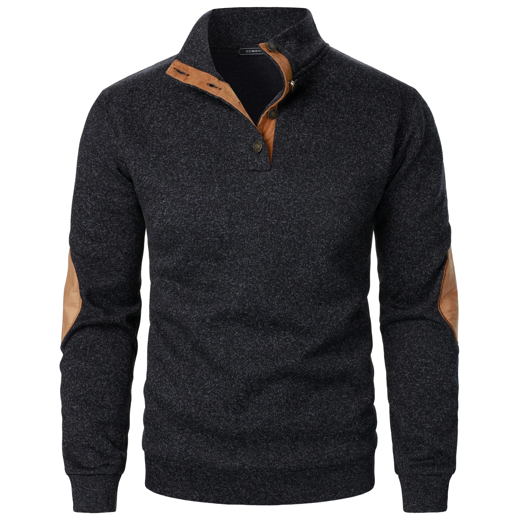 Refined Half-Zip Accent Pullover