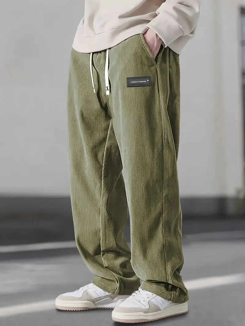 Men’s Corduroy Cargo Trousers