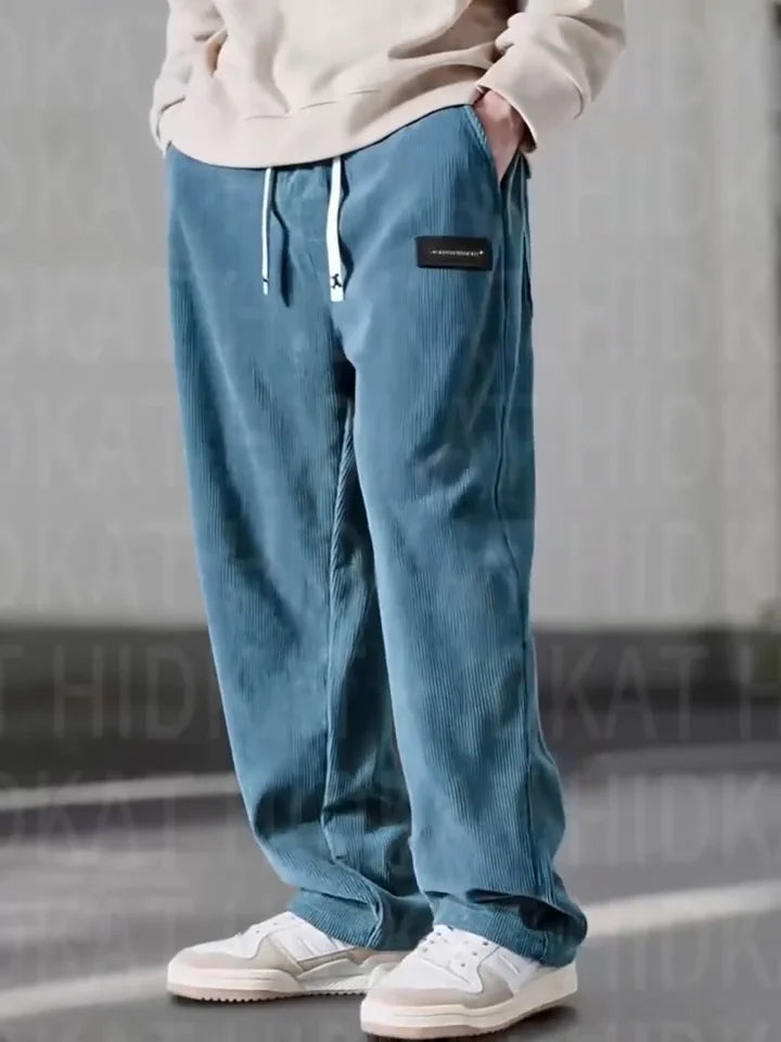 Men’s Corduroy Cargo Trousers