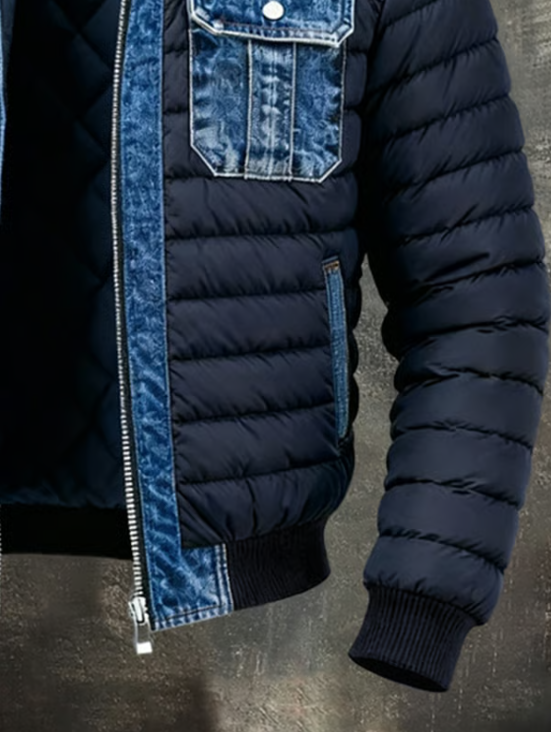Hybrid Quilted Denim Jacket