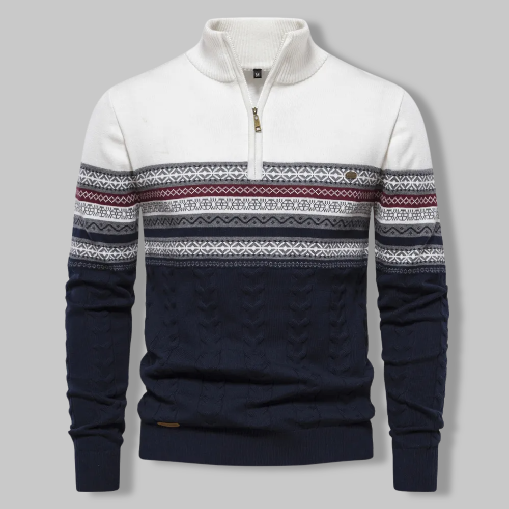 Quarter Zip Sweater