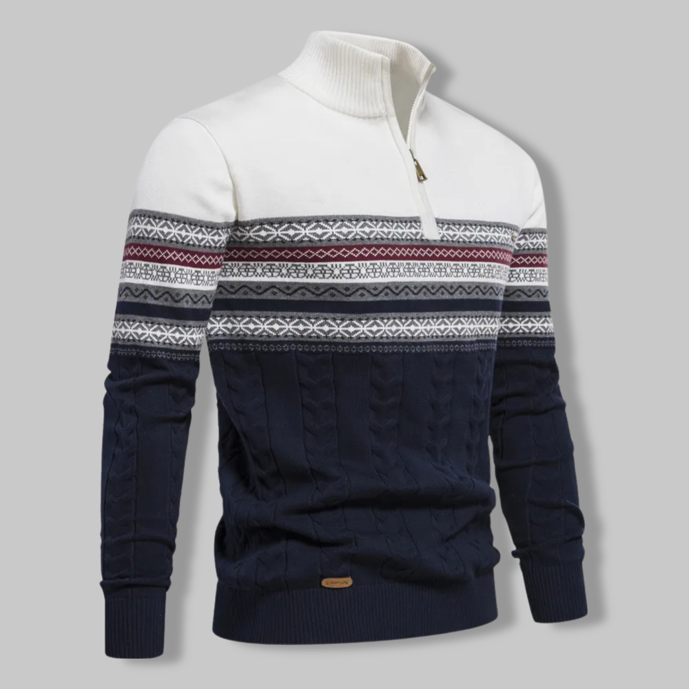 Quarter Zip Sweater
