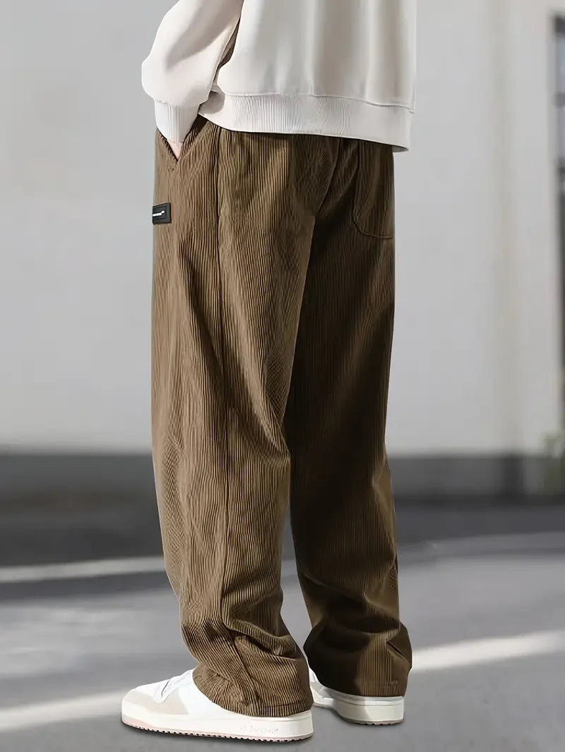 Men’s Corduroy Cargo Trousers