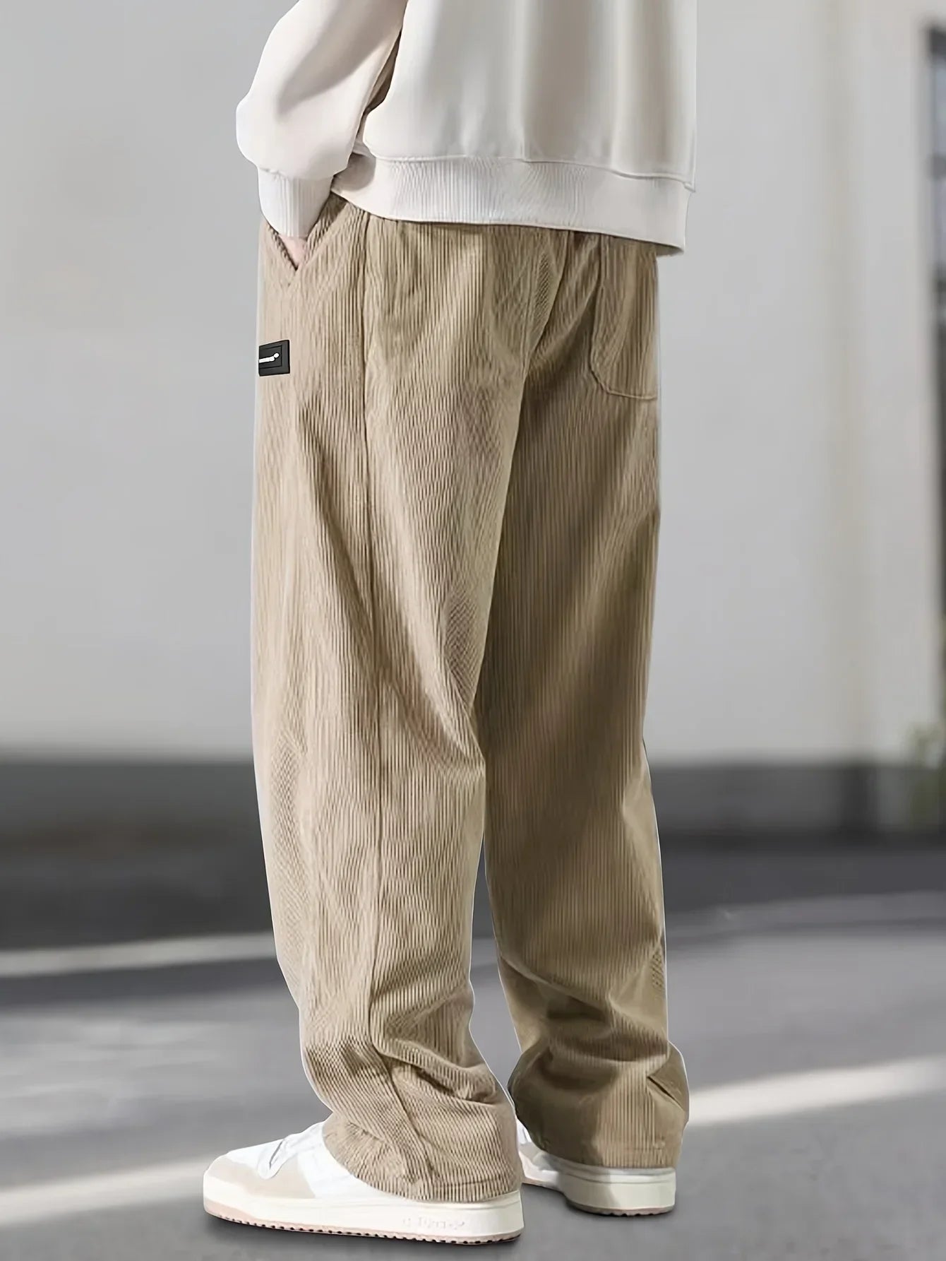 Men’s Corduroy Cargo Trousers