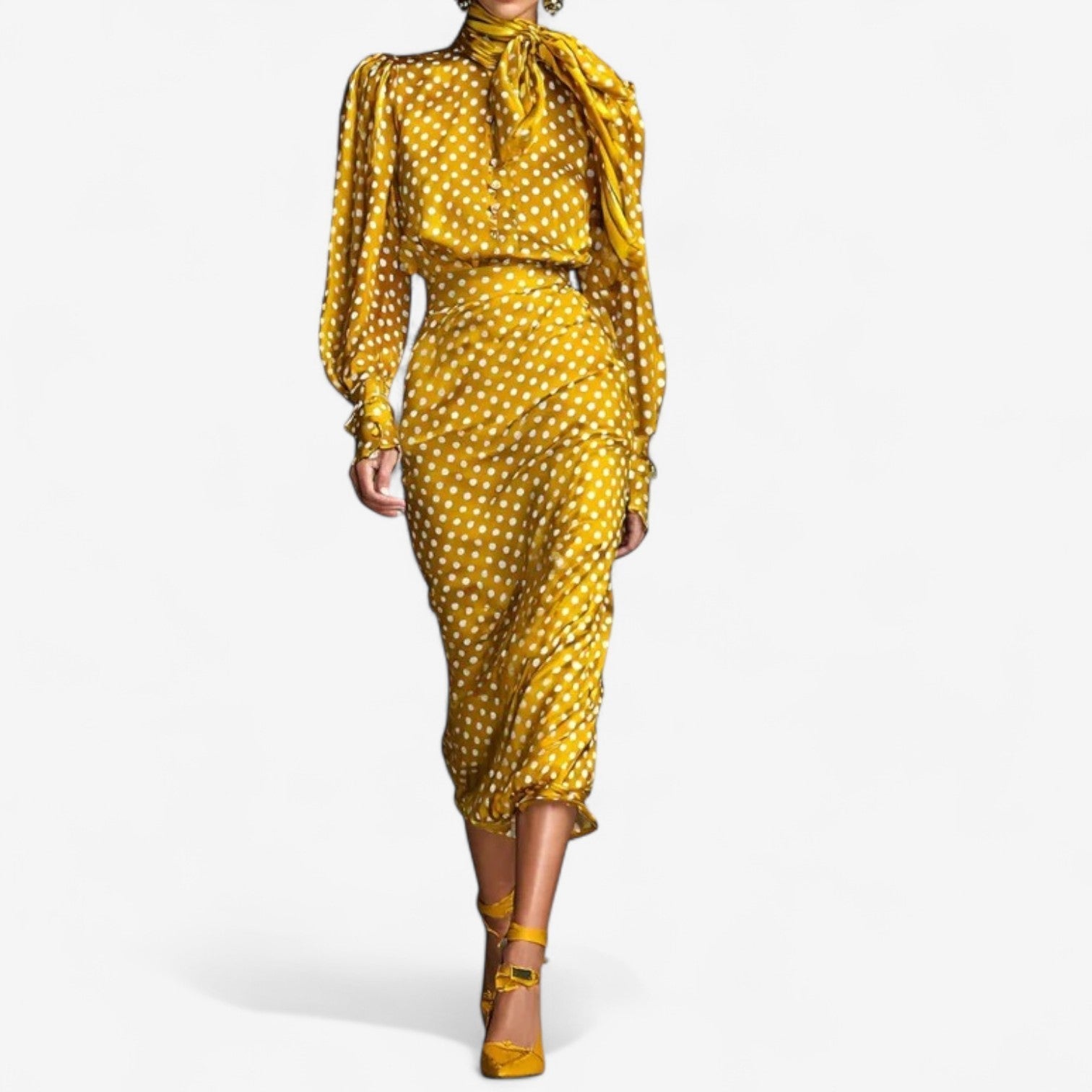 Susan™ Two-Piece Ensemble Gold
