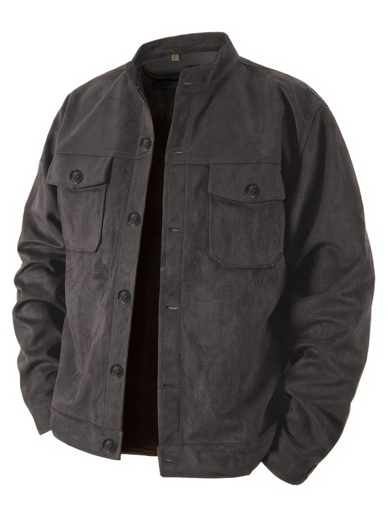 Casual long-sleeved jacket