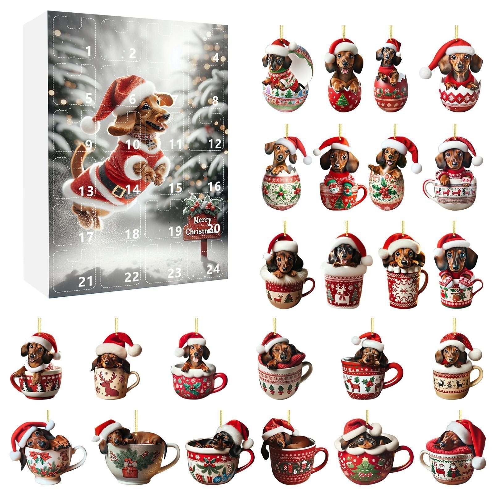 Holiday Dog Advent Calendar