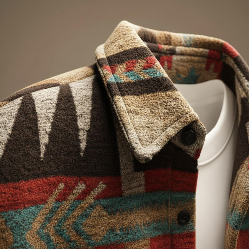 Modern Texture Wool Jacket