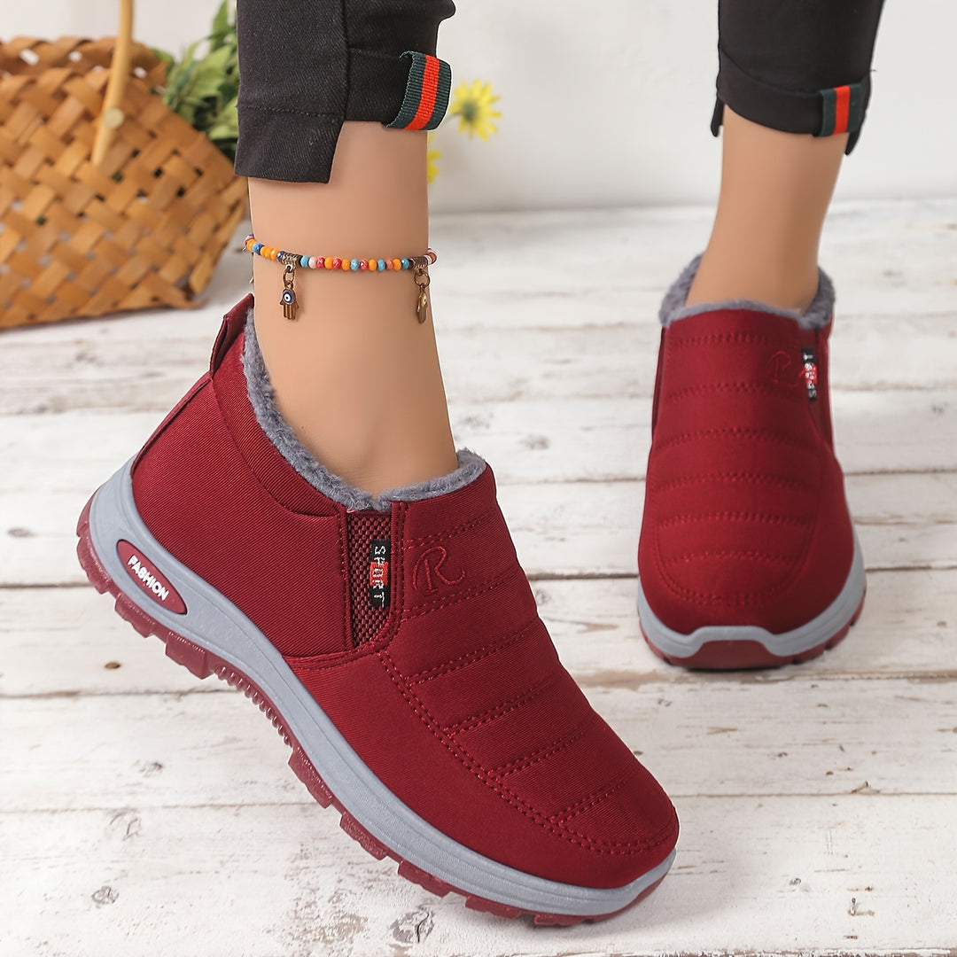 Comfortable winter ankle boots