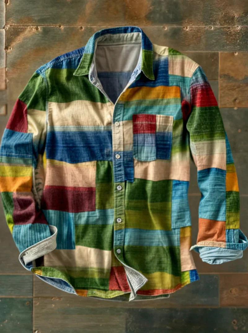 Elegant blouse with practical pocket